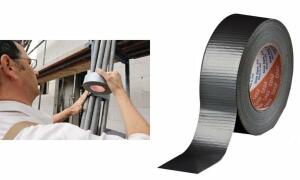tesa Gewebeband 4662, 48 mm x 50 m, silber matt (8704662)
