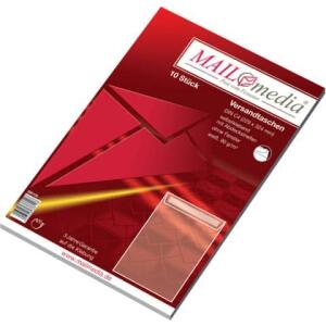 MAILmedia Versandtaschen C4 , ohne Fenster, haftklebend, 90 g/qm, weiß, 10 Stück