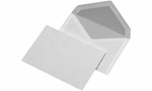 MAILmedia Briefumschläge C6 naßkleb end, ohne Fenster, weiß (8710894)