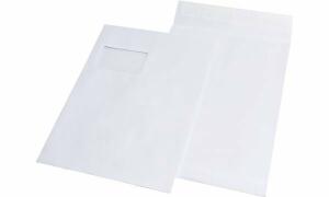 MAILmedia Faltenversandtaschen mit Haftklebestreifen, C4 (8711091)