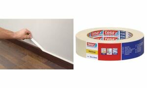 tesa Maler Krepp 4348 Standard Papi erabdeckband, 30 mm x 50m (8743482)