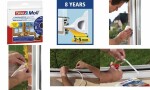 tesa Moll CLASSIC P-Profil Gummidic htung, weiß, 9...