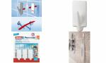 tesa Powerstrips Haken SMALL Trend, weiß (8757559)