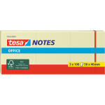 tesa Office Notes Haftnotizen, 50 x 40 mm, gelb (8757653)