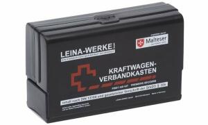 LEINA KFZ-Verbandkasten Star II, In halt DIN 13164, schwarz (89100581)