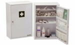 LEINA Verbandschrank Medisan D, Inh alt DIN 13157,...
