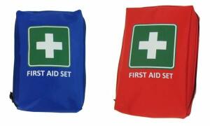 LEINA Mobiles Erste-Hilfe-Set Firs t Aid, 21-teilig, blau (8950051)