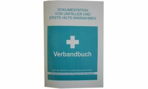 LEINA Verbandbuch, DIN A5, Farbe: w eiß/grün (8959011)