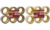 3M Scotch Verpackungsklebeband HEAV Y, 50 mm x 66 m...