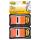 Post-it Haftmarker Index, 25,4 x 43 ,2 mm, orange, Vorteil (9006105)