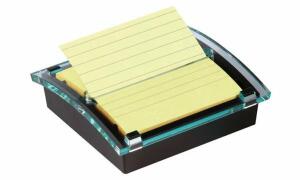 Post-it Z-Notes Spender, schwarz/tr ansparent, inkl. 1 Block (9006129)
