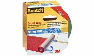 Scotch Teppichklebeband wiederablös bar, 50 mm x 7 m, blau (9031928)