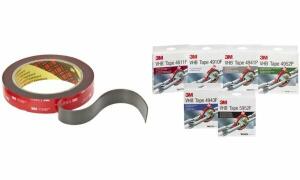 3M VHB Hochleistungsklebeband 4611F , 19 mm x 3 m, grau (9055186)