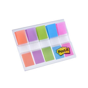 Post-it Haftstreifen Index mini, 11 ,9 x 43,2 mm, 5-farbig (9082918)
