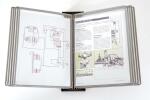 tarifold Wandsichttafelsystem BLACK LINE METALLISCH, DIN...