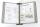 tarifold Wandsichttafelsystem BLACK LINE METALLISCH, DIN A4 (93414350)