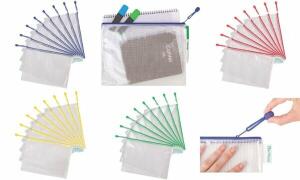 tarifold Reißverschlusstasche ZIPPE R, DIN A4, PVC, rot (93509003)