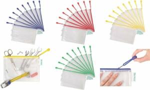 tarifold Reißverschlusstasche ZIPPE R, DIN A5, PVC, rot (93509023)