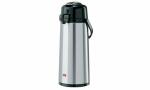 Melitta Pump-Isolierkanne, 2,2 Lite r, silber / schwarz...