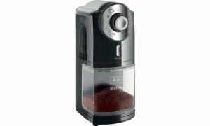 Melitta Kaffeemühle MOLINO, schwa rz (9509351)