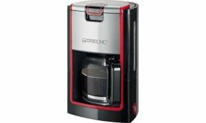 CLATRONIC Kaffeemaschine KA 3558, s chwarz/rot (95273683)