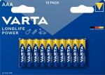 Batterie Micro Longlife Power AAA, 10er Pack, LR03, 1,5V