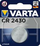 VARTA Knopfzelle Lithium - CR2430, 3 V, 1er Blister