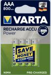 Ni-MH-Recharge Accu Micro AAA Ready2Use, 1,2V 800mAh...