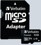 microSDHC Speicherkarte, 32 GB, Premium, Class 10, U1,...