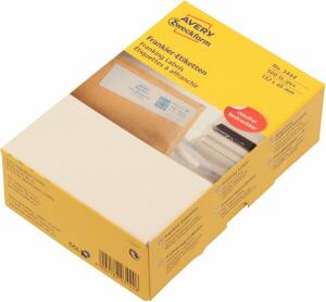 Zweckform Frankieretikett f. Francotyp- Postalia, 132 x 45 mm, weiß, doppel