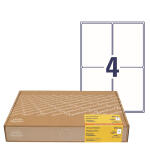 Zweckform 8017-300 Versandetiketten - 99,1x139 mm, 1.200...