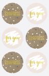 HEYDA Sticker Surprise rund 4 cm