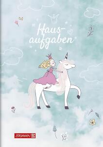 BRUNNEN Aufgabenheft pfiffig A5 48 Blatt Prince