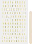 HEYDA Rubbelsticker Buchstaben go