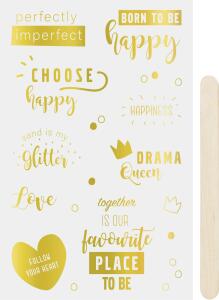 HEYDA Rubbelsticker Happy go