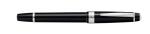 Cross Füllfederhalter Bailey Light Schwarz/Chrom, Kunststoff, XF-Feder
