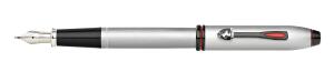Cross Füllfederhalter Townsend Ferrari Chrom gebürst Aluminium Grau M