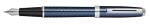 Sheaffer Prelude Füller F Blau horizontales Linienmuster, G-box