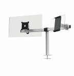Durable Monitorhalter Tischdurchführun für 1 Monitor und 1 Tablet si