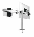 Durable Monitorhalter Tischdurchführun für 1 Monitor und 1 Tablet si