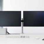 Durable Monitorhalter Tischklemme si 780x445x190mm für 2 Monitore