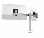 Durable Monitorhalter für 2 Monitore si Tischdurchführung