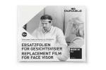 Durable Ersatzfolien Gesichtsvisier 10St tr