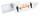 Durable Namensschilder Set 40x105mm tr 14St mit 42 Einsteckschildern