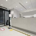 Durable Bodenmarkierungsband ge/sw 50mmx15m ablösbar DURALINE