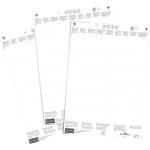 Durable Einsteckschilder 100x38mm ws 240St für...
