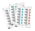 Durable Einsteckschilder 100x38mm ws 240St für...
