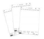 Durable Einsteckschilder 210x74 ws 60St für...