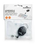 Durable Ausweishülle 54x87mm tr mit Jojo STYLE sw
