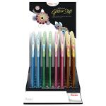Pentel Display Glitzer Gel Dual 0,5mm 4016284344378